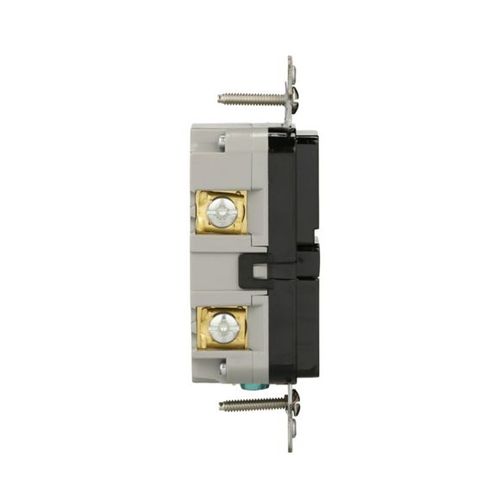 Main product image of Tamper-Resistant, Controlled, Self-Test Gfci, 15A, 125V, Black, Slim Design, TRGFC15BK