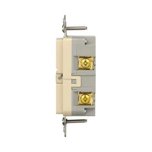 Main product image of Tamper-Resistant, Controlled, Self-Test Gfci, 15A, 125V, Ivory, Slim Design, TRGFC15V