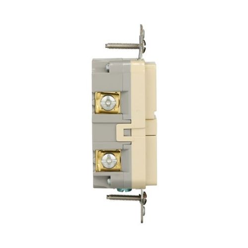 Main product image of Tamper-Resistant, Controlled, Self-Test Gfci, 15A, 125V, Ivory, Slim Design, TRGFC15V