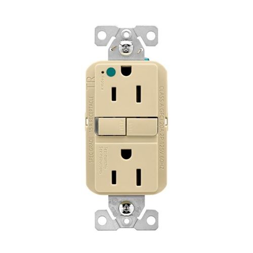 Main product image of Tr Hg Gfci, 15A, 125V, Ivory, Slim, TRGFH15V