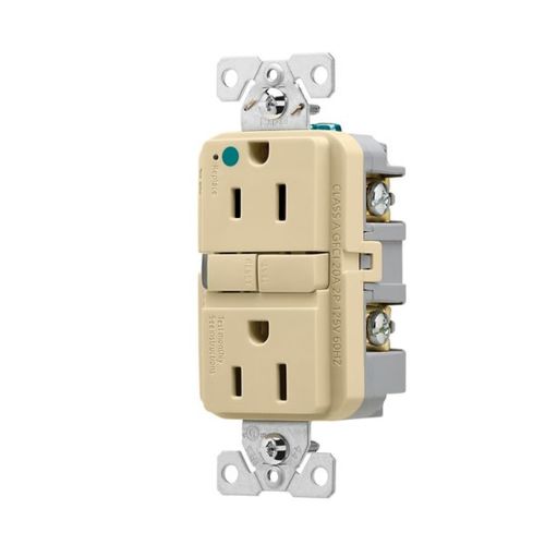 Main product image of Tr Hg Gfci, 15A, 125V, Ivory, Slim, TRGFH15V
