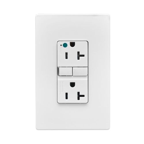 Main product image of Tr Hg Gfci, 20A, 125V, White, Slim, TRGFH20W