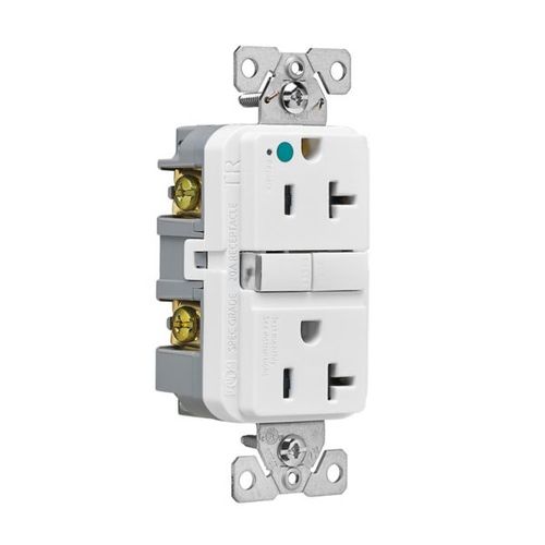 Main product image of Tr Hg Gfci, 20A, 125V, White, Slim, TRGFH20W