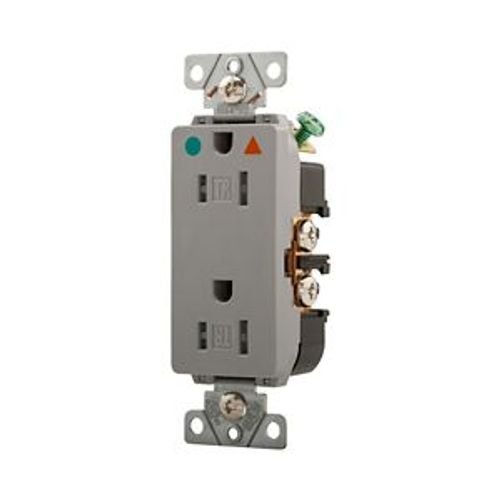 Main product image of Arrow Hart Duplex Receptacle, #14-10 Awg 20A, 125V, Orange, Impact-Resistant Nylon, TRIG8362RN