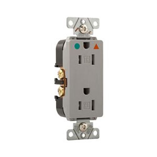 Main product image of Arrow Hart Duplex Receptacle, #14-10 Awg 20A, 125V, Orange, Impact-Resistant Nylon, TRIG8362RN