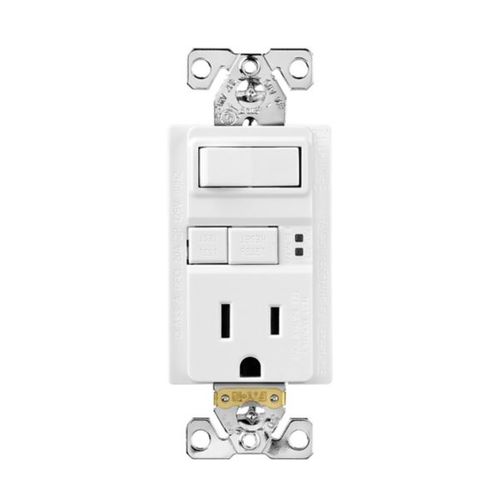 Main product image of Gfci Receptacle, White A42, TRSGFS15W-M-L