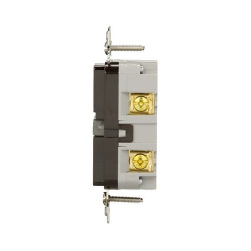 Main product image of Tamper And Weather-Resistant, Self-Test Gfci, 15A, 125V, Brown, Slim Design, TWRGF15B