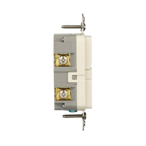 Main product image of Tamper And Weather-Resistant, Self-Test Gfci, 15A, 125V, Light Almond, 50 Pack, Slim Design, TWRGF15LA-50