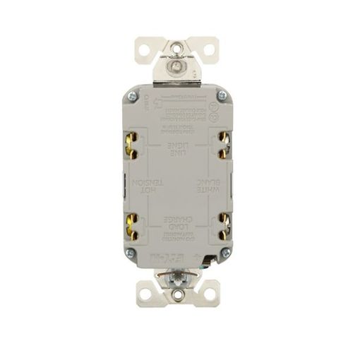 Main product image of Tamper And Weather-Resistant, Self-Test Gfci, 15A, 125V, White, 50 Pack, Slim Design, TWRGF15W-50