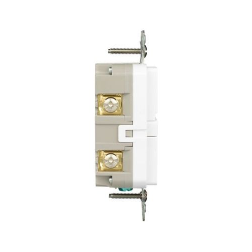 Main product image of Tamper And Weather-Resistant, Self-Test Gfci, 20A, 125V, White, 50 Pack, Slim Design, TWRGF20W-50
