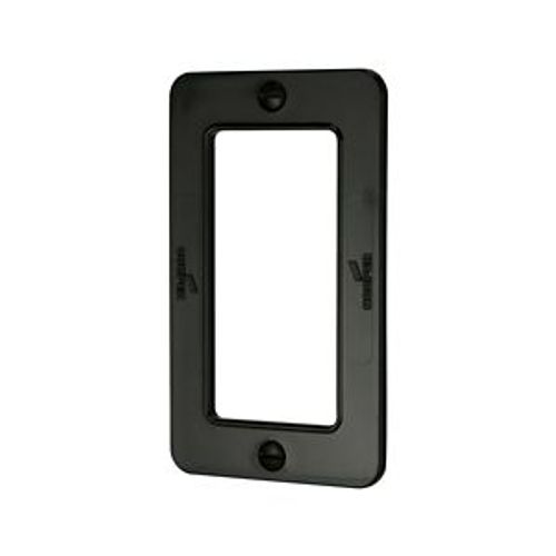Main product image of Non-Metallic Portable Outlet Box, Black, Decorator Cover Platee, Alcryn And Valox, WD3055BK