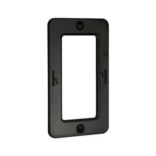 Main product image of Non-Metallic Portable Outlet Box, Black, Decorator Cover Platee, Alcryn And Valox, WD3055BK