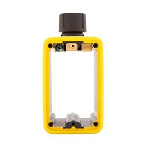 Main product image of Non-Metallic Portable Outlet Box Depth, Yellow, Duplex Receptacle w/ Flip Lid, AlcrynAnd Valox, WD3059-DDW