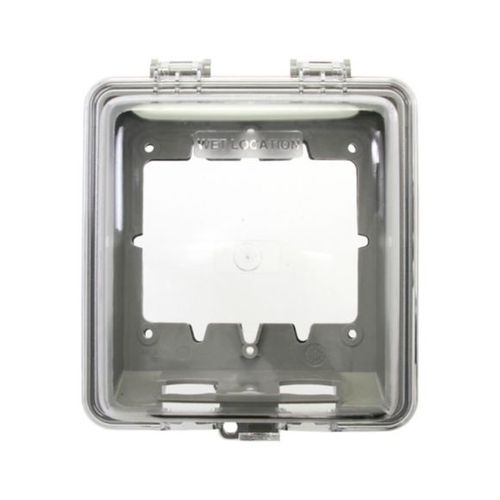 Main product image of Non-Metallic Portable Outlet Box Depth, Black, Single Receptacle, 1.56" Dia. Opening, WD3059BK-LLN