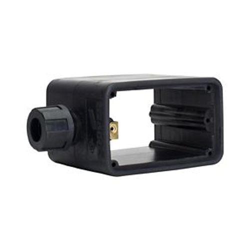 Main product image of Non-Metallic Portable Outlet Box, Standard Depth, Black, Alcryn And Valox, WD3059BK
