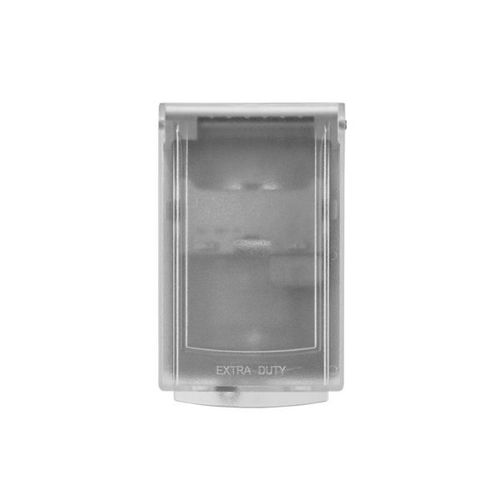 Main product image of While-In-Use Extra Duty Cover Low Prof Clear Ver, WIUX-1LPVCL