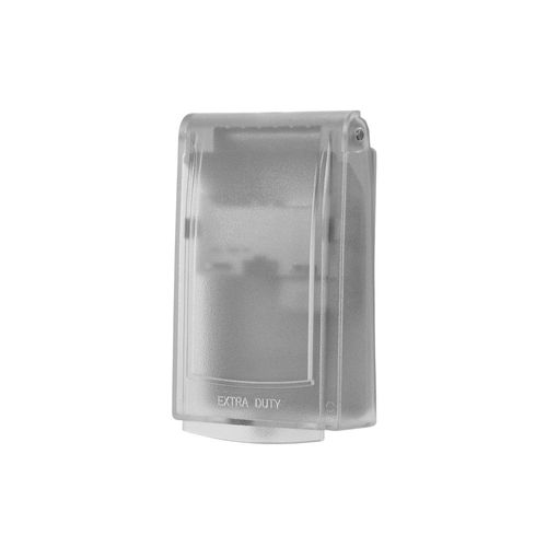 Main product image of While-In-Use Extra Duty Cover Low Prof Clear Ver, WIUX-1LPVCL