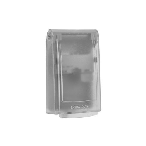Main product image of While-In-Use Extra Duty Cover Low Prof Clear Ver, WIUX-1LPVCL