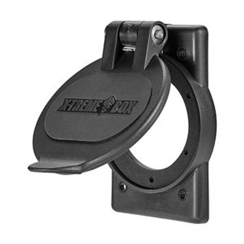 Main product image of Weatherpoof Receptacle Cover, Self-Closing, Surface Mount, Gray, Single Receptacle, 2.25" Dia., WP2