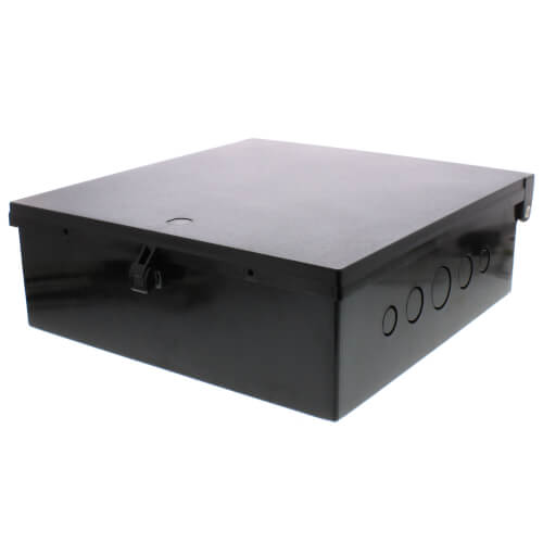 12" x 12" x 4" Heavy-Duty Non-Metallic Enclosure Box w/ Back Plate