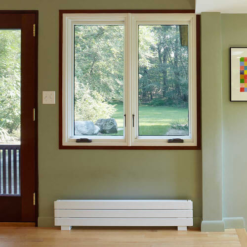 Main product image of 6 ft 240V Electric Baseboard Radiator (Grey-Brown)