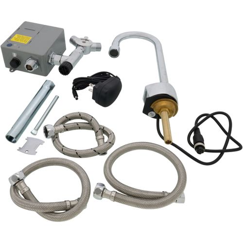 Main product image of ChekPoint Sensor Faucet, Deck Mount, 4-1/8" Gooseneck, AC/DC Control Module, 2.2 GPM / 8.3 LPM VR Aerator