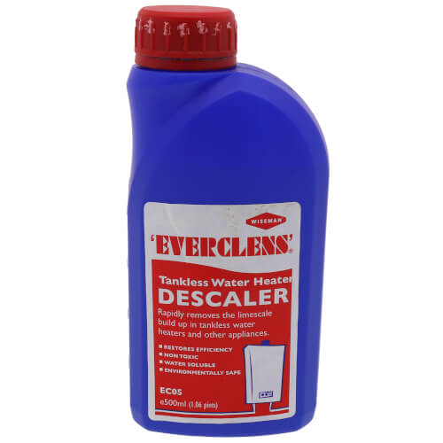 EC05 Everflux EC05 Everclens Tankless Water Heater Descaler (500ml)