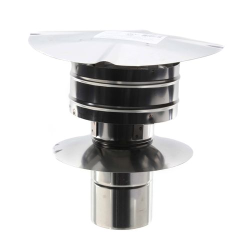 Main product image of 3" Vertical Single Wall Stainless Steel Z-Vent Water Heater Vent Kit