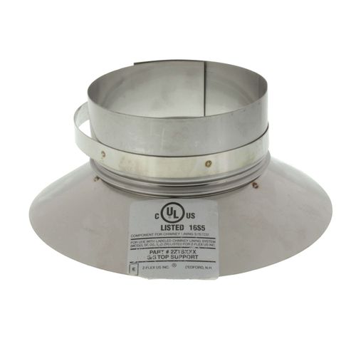 Main product image of 4" Vertical Single Wall Stainless Steel Z-Vent Water Heater Vent Kit