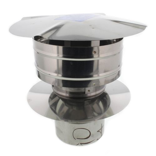 Main product image of 4" Vertical Single Wall Stainless Steel Z-Vent Water Heater Vent Kit