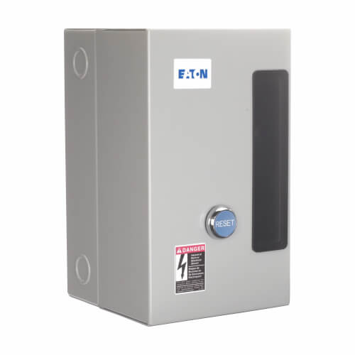 Main product image of Motor Control Starter, Non-Combination, Non-Reversing, 18A, 120/110V, 3P, NEMA Size 0, 60/50 Hz