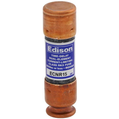 15 Amp Dual Element Time-Delay Class RK5 Fuse (250V)