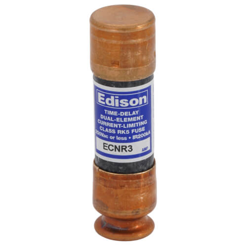 Main product image of 3 Amp Dual Element Time-Delay Class RK5 Fuse (250V)