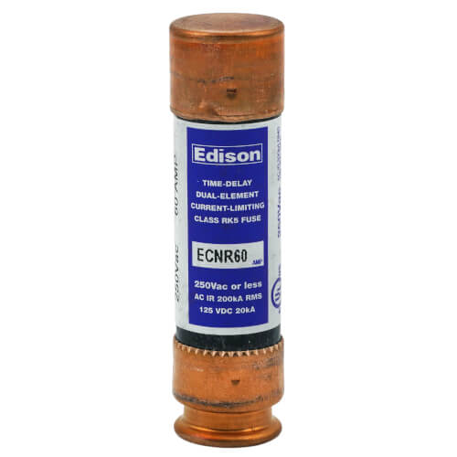 60 Amp Dual Element Time-Delay Class RK5 Fuse (250V)