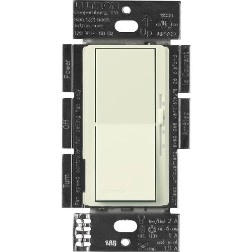 Main product image of Diva 3-Speed Fan Control and Light Switch, 1.5A Fan, 1A LED, Single Pole/3-Way - Biscuit, No 120V