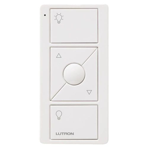 Main product image of Original 3-Button Pico Smart Remote w/ Raise/Lower and Preset, w/ Light Icons, White, BAA Compliant