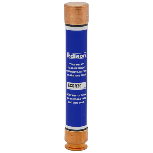 Main product image of 30 Amp Dual Element Time-Delay Class RK5 Fuse (600V)