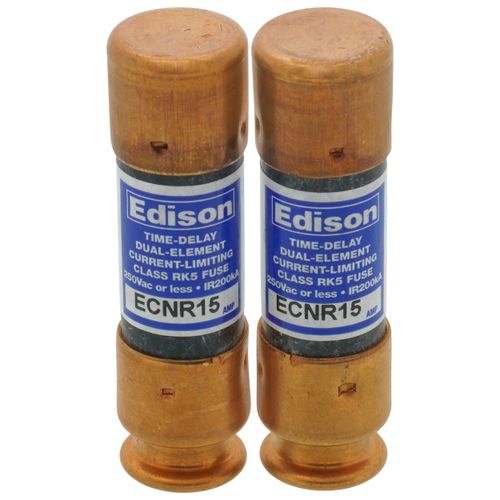 Main product image of 250V Dual Element Fuse, Class Rk5 - 15 Amps (Pack of 2)