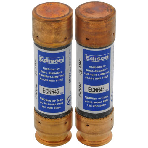 Main product image of 250V Dual Element Fuse, Class Rk5 - 45 Amps (Pack of 2)