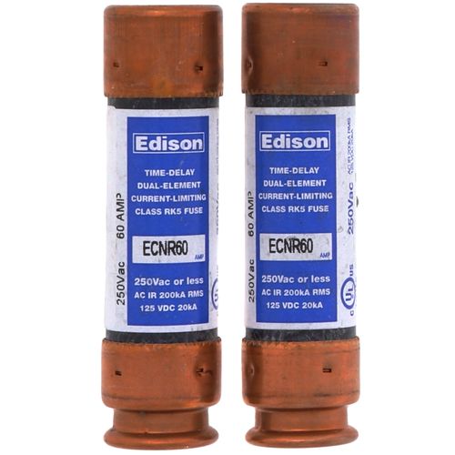 Main product image of 250V Dual Element Fuse, Class Rk5 - 60 Amps (Pack of 2)