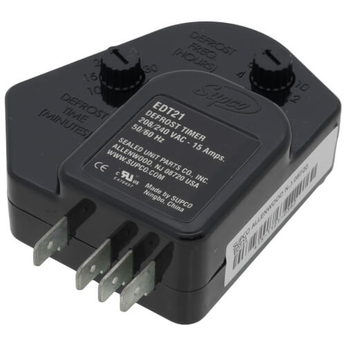 thumbnail image 2 of Supco UET240 Adjustable Electronic Defrost Timer – 240V For Universal Use 2 of 6