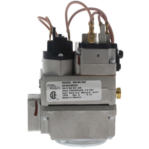 Main product image of 1/2" x 3/4" 24V Gas Valve, EF32CW233