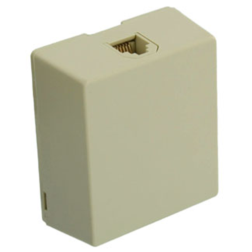Main product image of Type 625a2 Surface Mount Jack, 6P6C, Screw Terminal (Ivory)