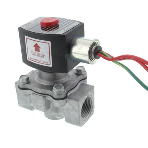 Main product image of 1/4" NPT Explosion Proof Brass Solenoid Air Valve, 3-Way NC, 10-200 PSI (24VAC)