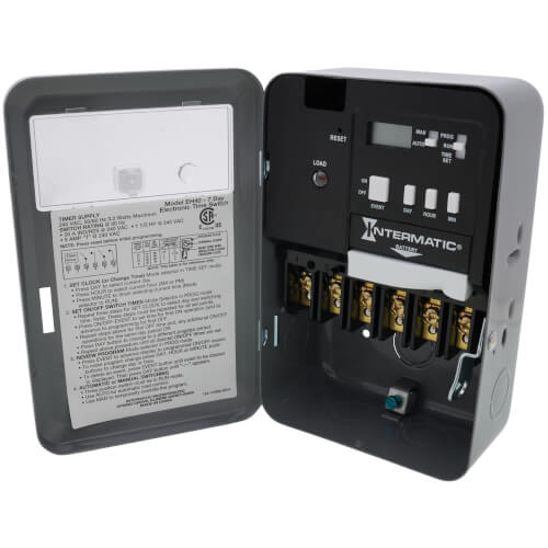 EH40 Intermatic EH40 EH Series Electronic 7day Water Heater Time Switch (240V)