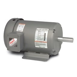 5 HP 230/460v General Purpose HVAC Motor, 1750 RPM, 3PH, 184T, 3642M, TEFC, F1