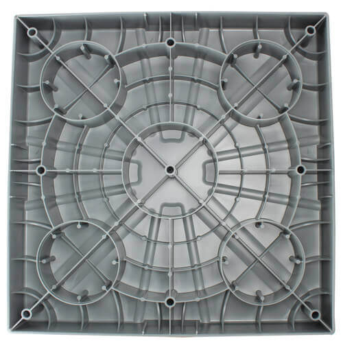 EL36363 DiversiTech EL36363 3" ELite Plastic Equipment Pad, 36