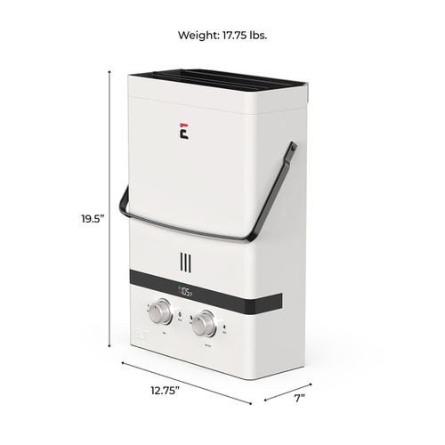 Main product image of Luxé 52,500 BTU Portable Outdoor Tankless Water Heater (1.85 GPM, LP)