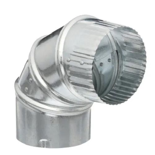 Main product image of 5" Adjustable Elbow - 26 Gauge (90-Degree), 26B90E5