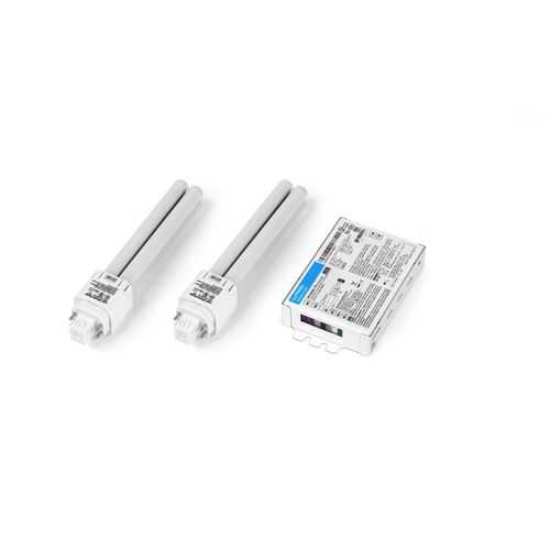 Main product image of Ballast Retrofit Kit by C-Flex: Vertical CFL, 2-Lamp (Single Kit), 4000K, EcoSystem Driver,